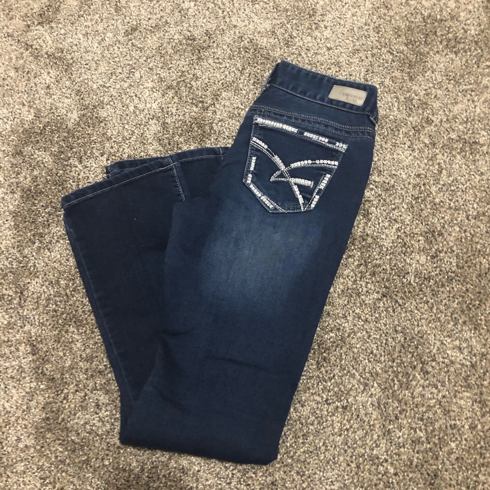 Dark Amethyst Boot Cut Jeans